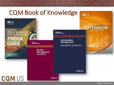 CQM BoK References-post